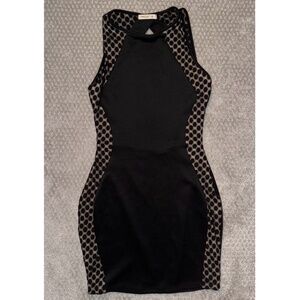 Arden B Dress Black/Mesh Size S